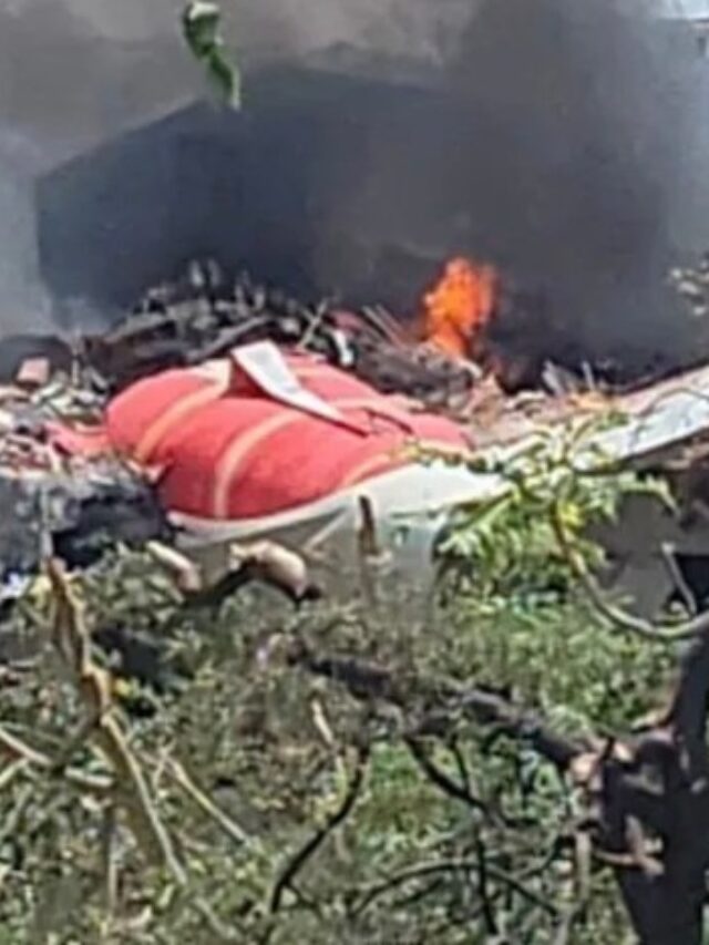 कुछ समझ नहीं पाया… फिर पता चला कि विमान दुर्घटनाग्रस्त हो गया था | UK plane crash | London plane crash | plane crash
